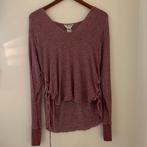 Hard Tail Side Laced Pullover